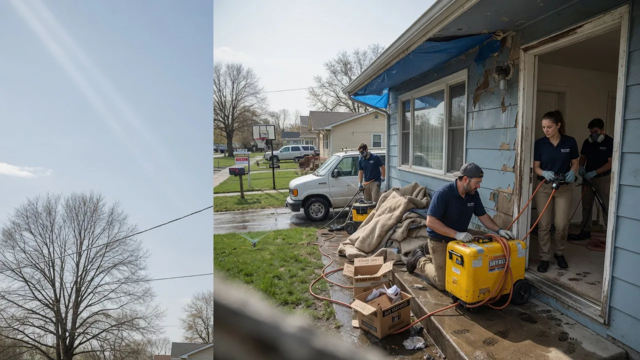 Basement Flood Cleanup in Rodeo, NM near me